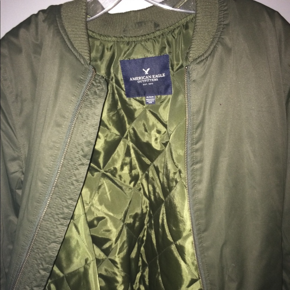 Medium American Eagle Army Green Jacket